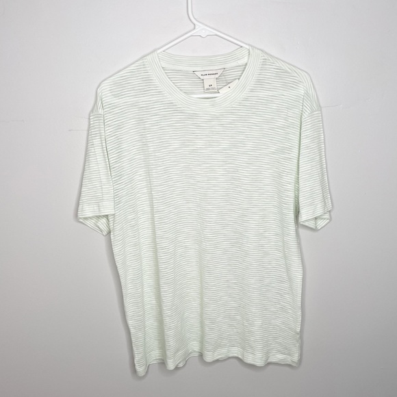 Club Monaco Tops - Club Monaco burnout tee striped green